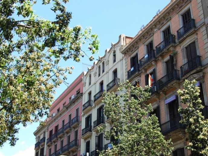 Hostal Lima Barcelona Buitenkant foto